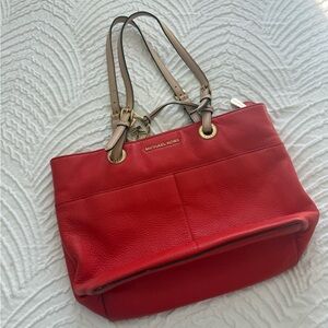 Michael Kors leather satchel